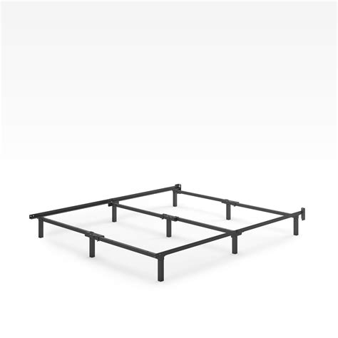 metal brackets for zinus michelle compack adjustable steel bed frame|Zinus Compack Metal Adjustable Bed Frame / 7 Inch Support .